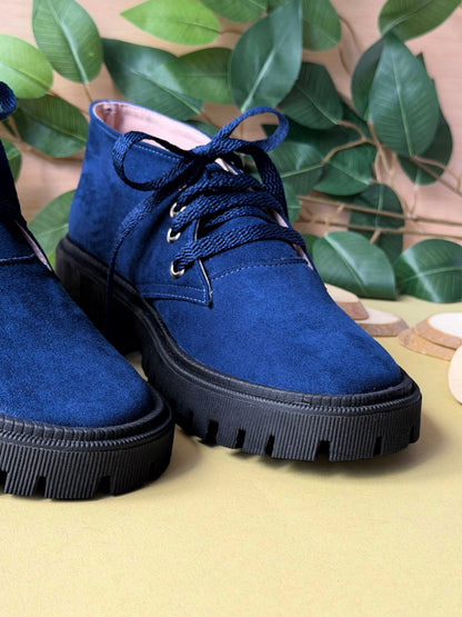 Botines Agus Azul oscuro