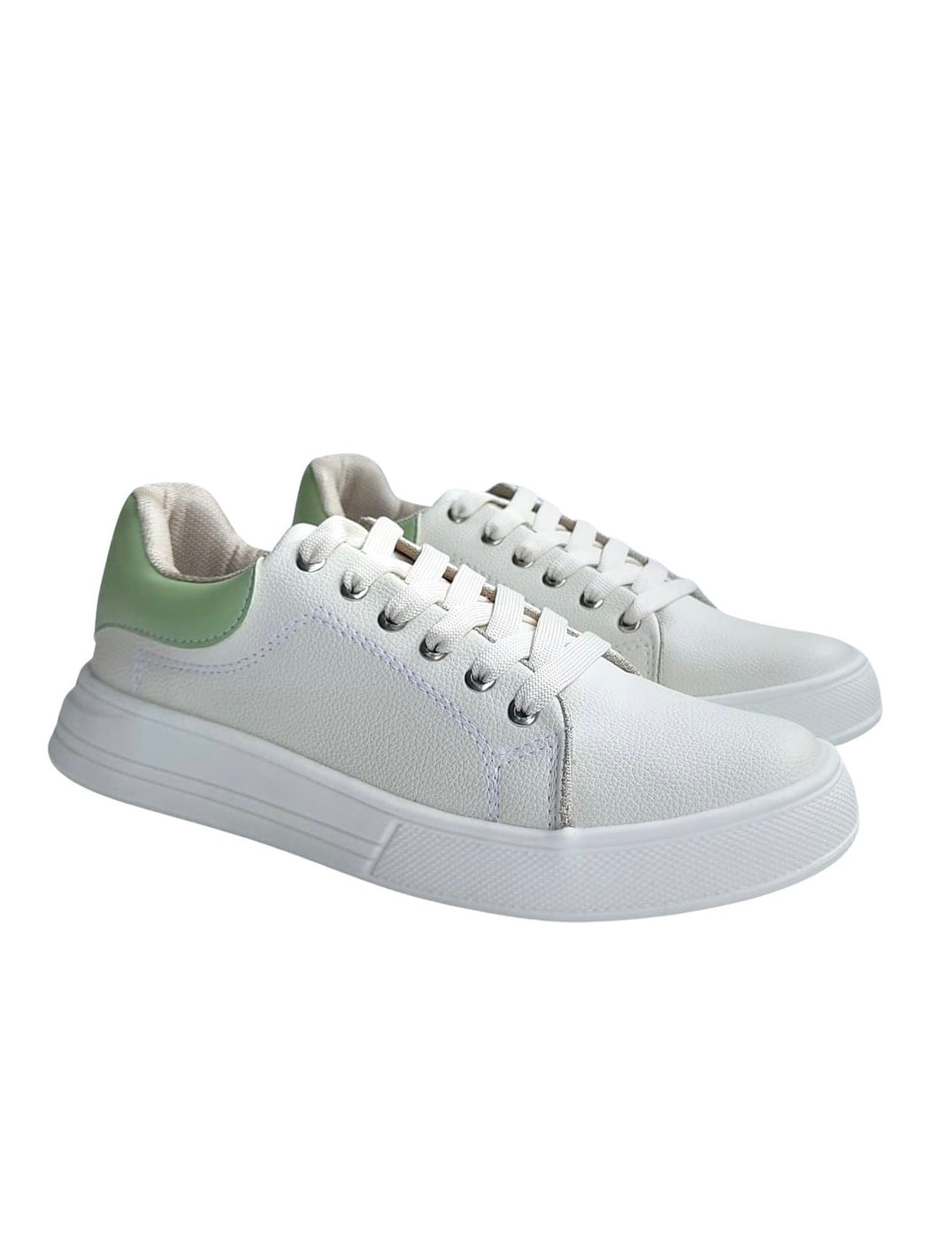 Tenis Oli Beige Verde - EDICIÓN LIMITADA