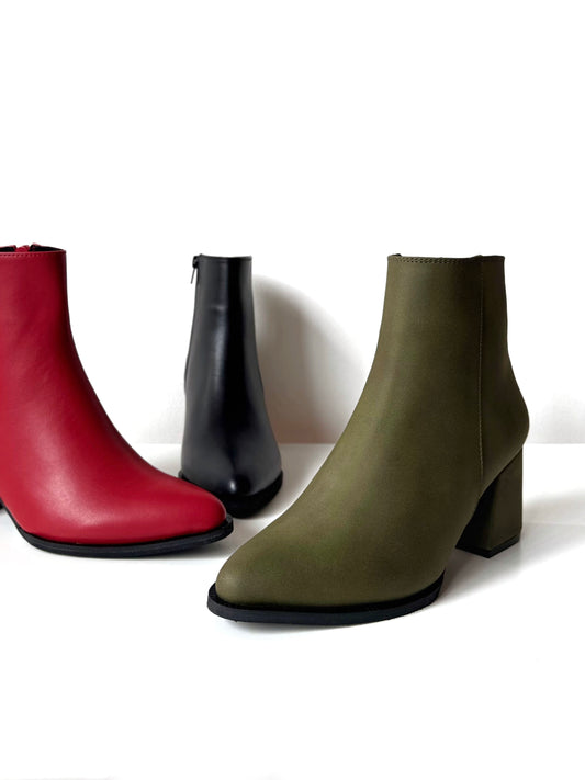Botines Angie Verde