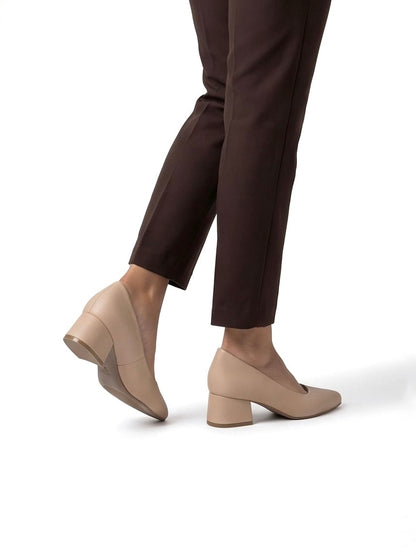 Tacones Sure Almendra