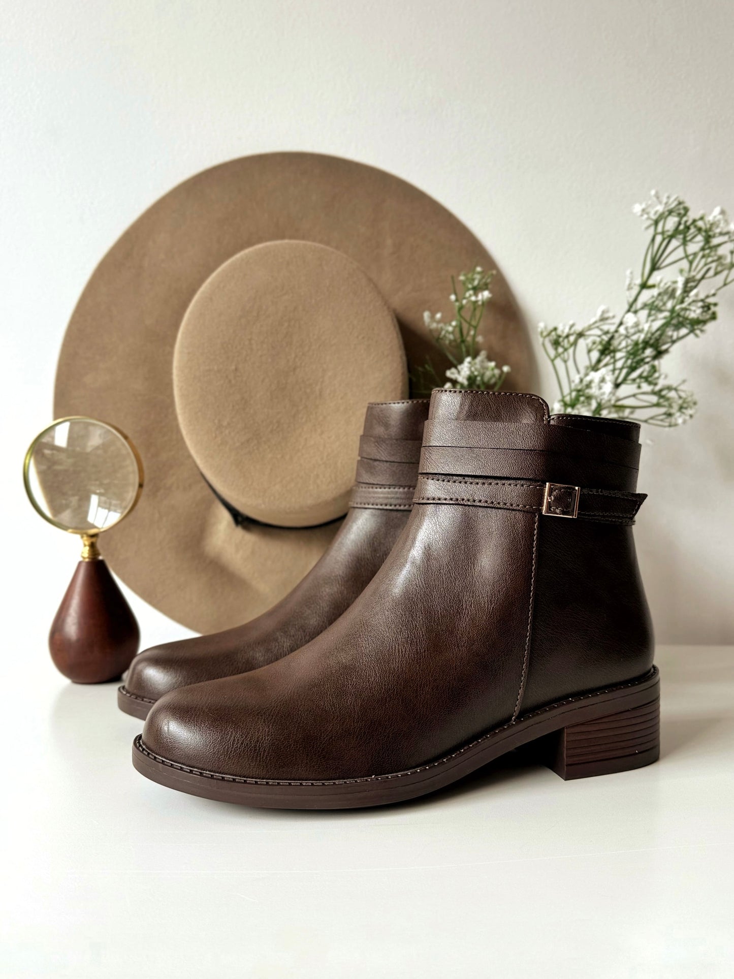 Botines Tais Café