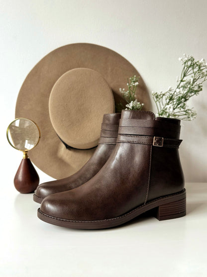Botines Tais Café