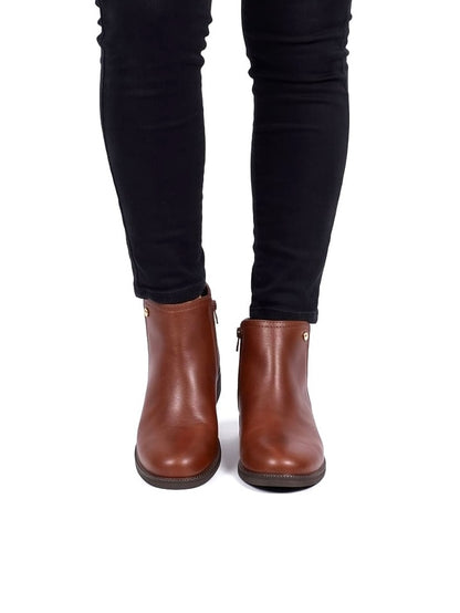 Botines Iria Coñac