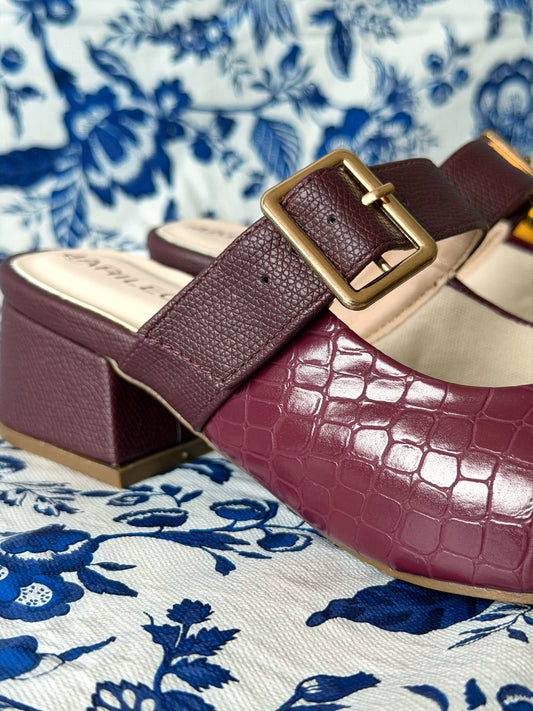 Tacones Kanty Vinotinto