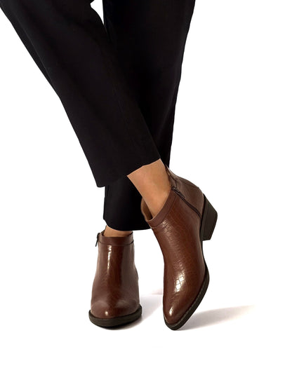 Botines Sonja Coñac