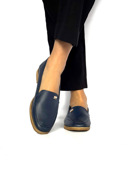 Mocasines Cleo Azul Oscuro