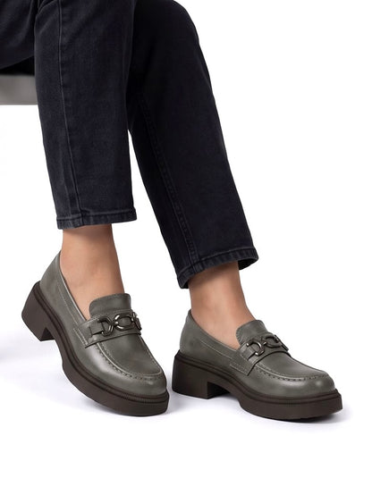 Mocasines Rita Gris