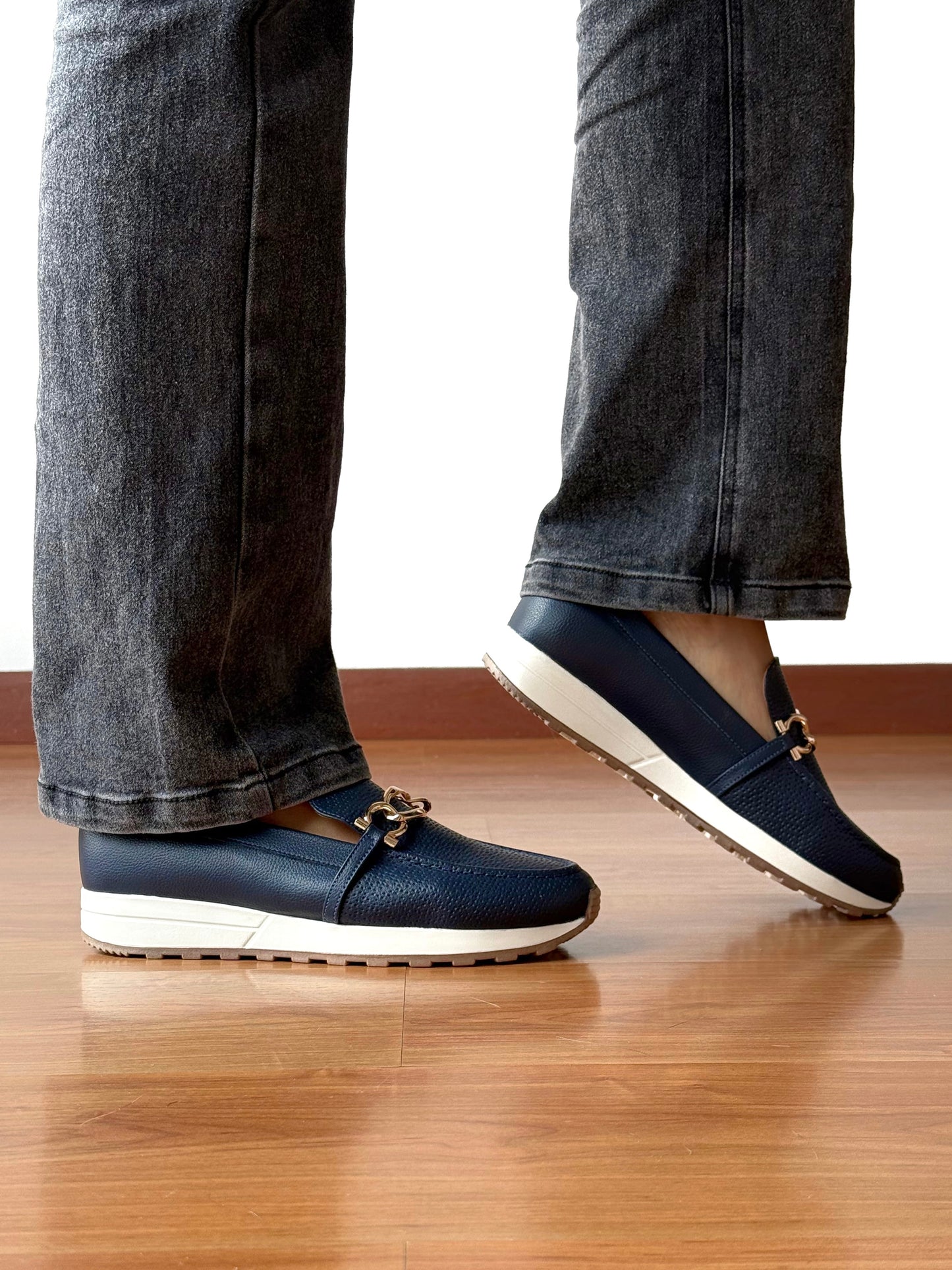 Mocasines Dana Azul