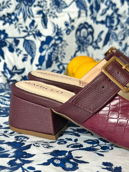 Tacones Kanty Vinotinto