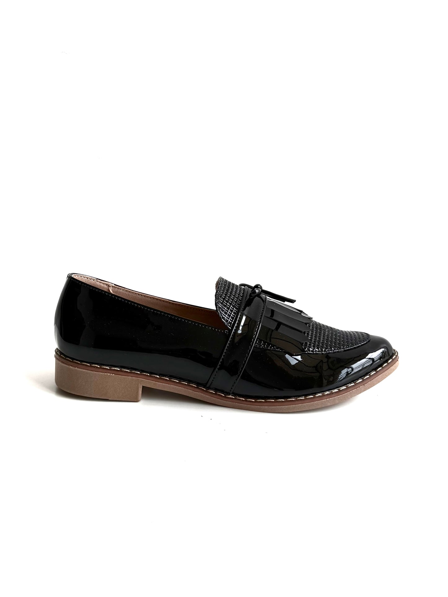 Mocasines Mary Negro