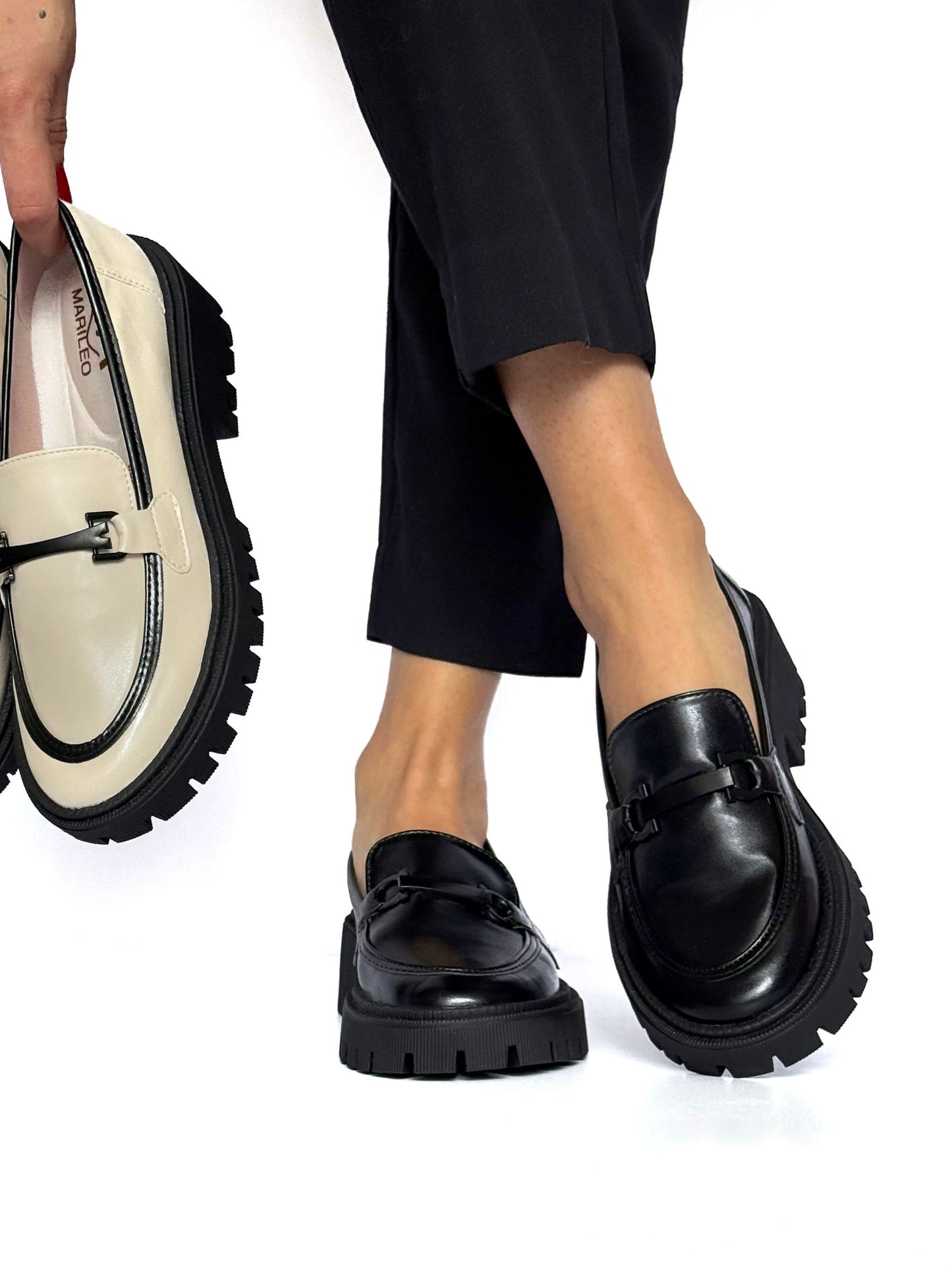 Mocasines Olivia Negro