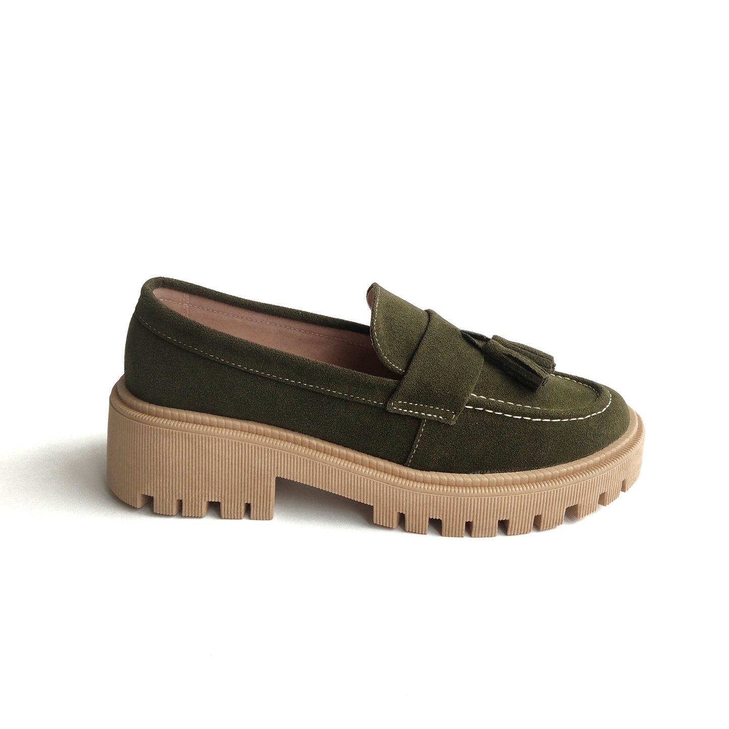 Mocasines Mae Verde Oliva