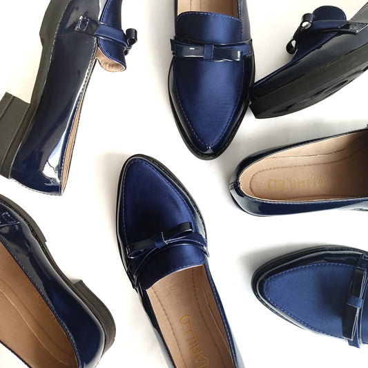 Mocasines Gigi Azul